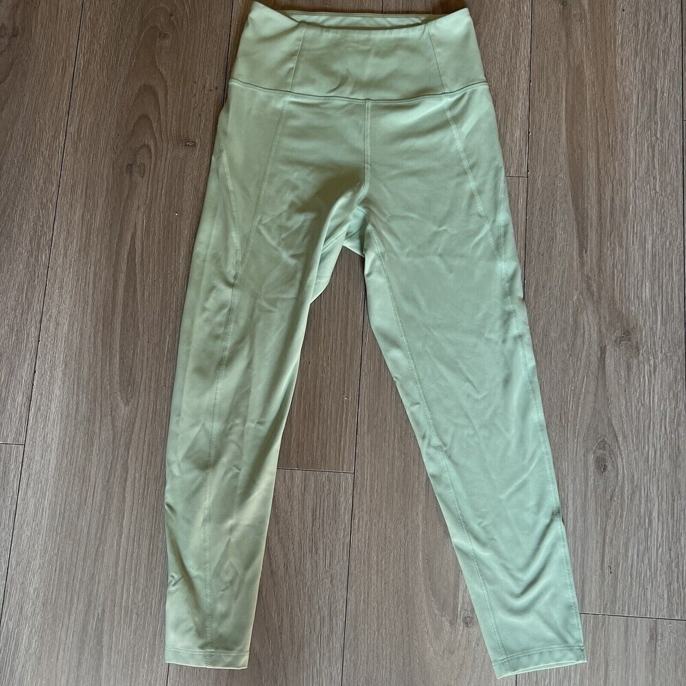 Girlfriend Collective High Rise Compressive Leggings Seafoam Green Mint Green S